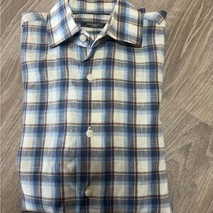Mens Designer Dress Shirt Size Medium